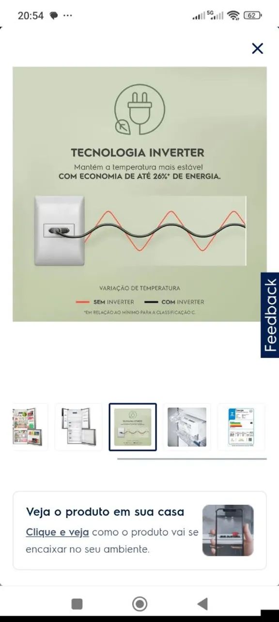 Vendo geladeira Electrolux Im8s. Nova na embalagem com garantia estendida por 18 meses - Foto 5