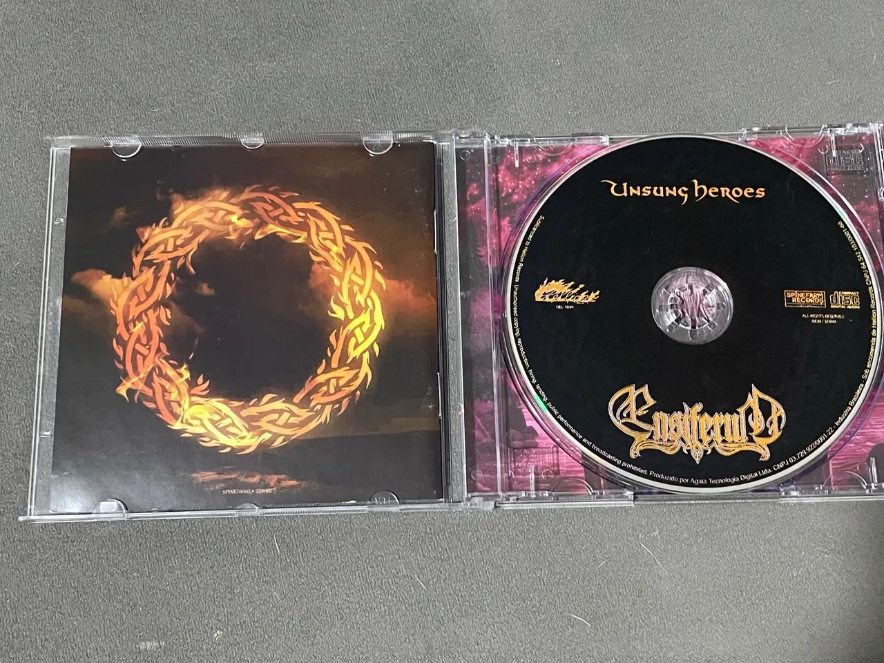 CD Seminovo Ensiferum - Unsung Heroes | Folk/Viking Metal Original