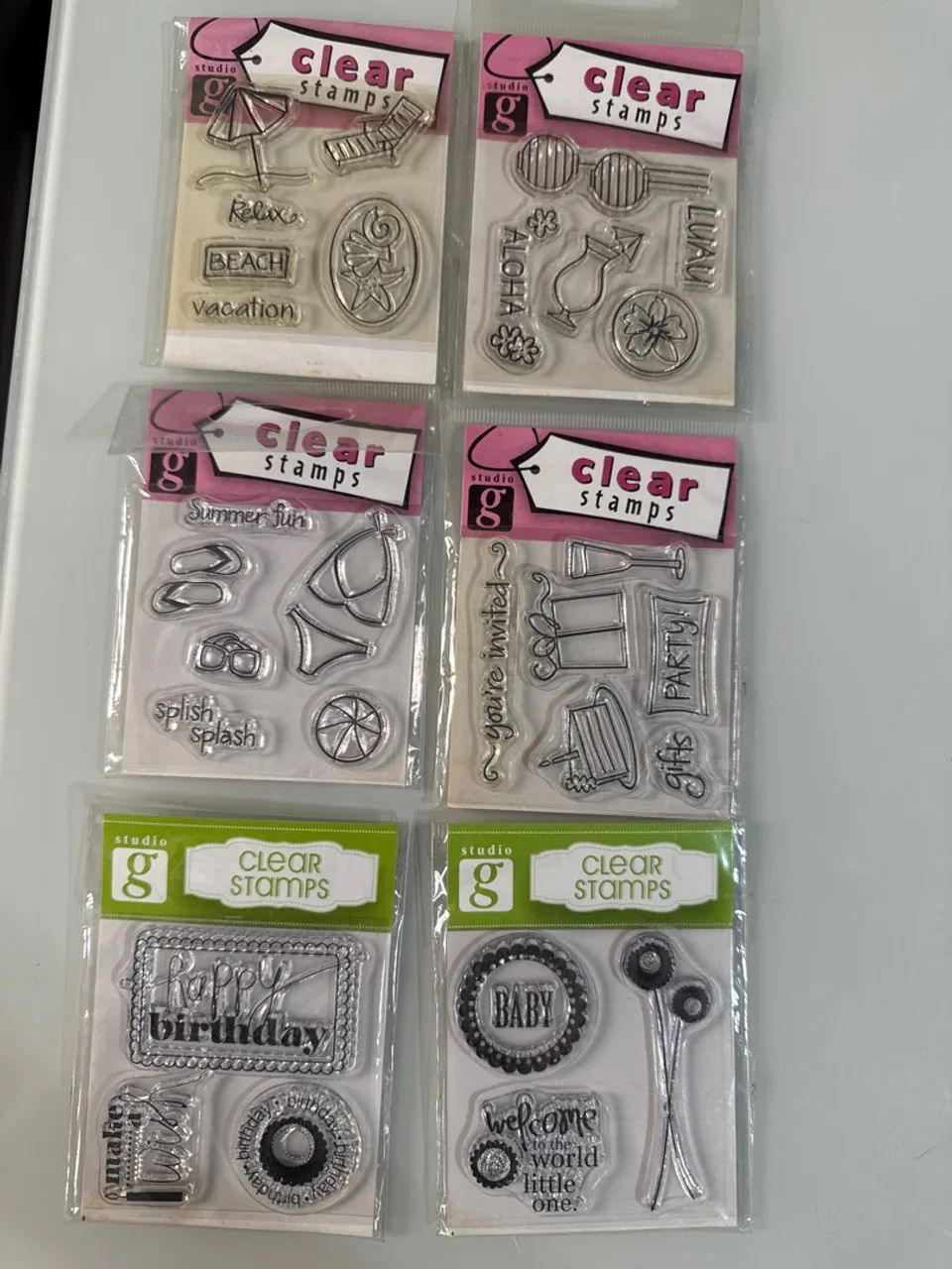 Carimbos de silicone