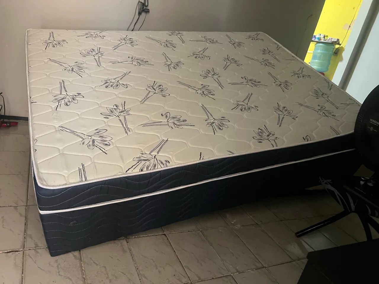 Cama box 400$ nova! Nunca usada  - Foto 5