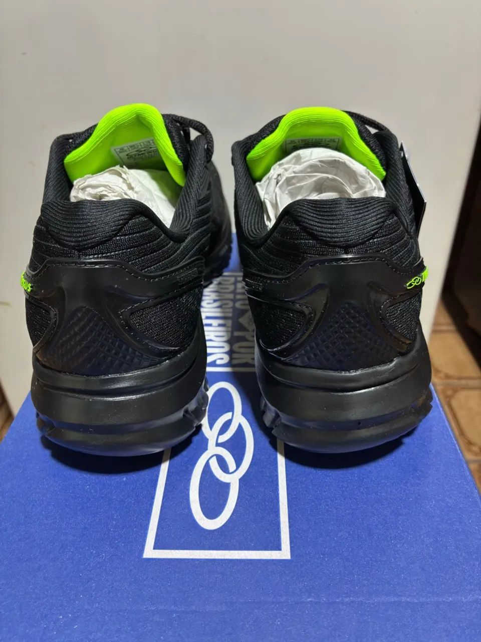 Tênis Olympikus Preto e Verde - Foto 4