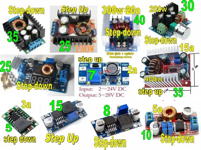 Regulador De Tensão 3a baixa ate 1,5v - Foto 3