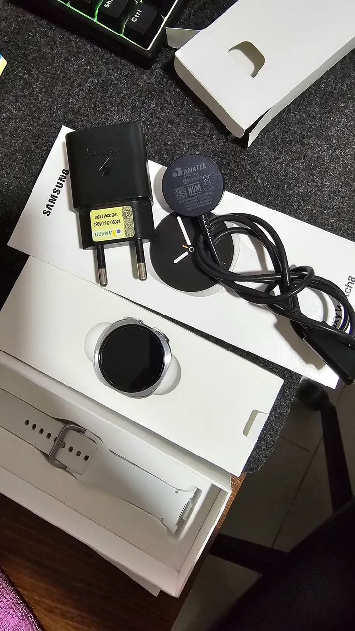 Galaxy Watch 8 40mm Branco - Foto 4