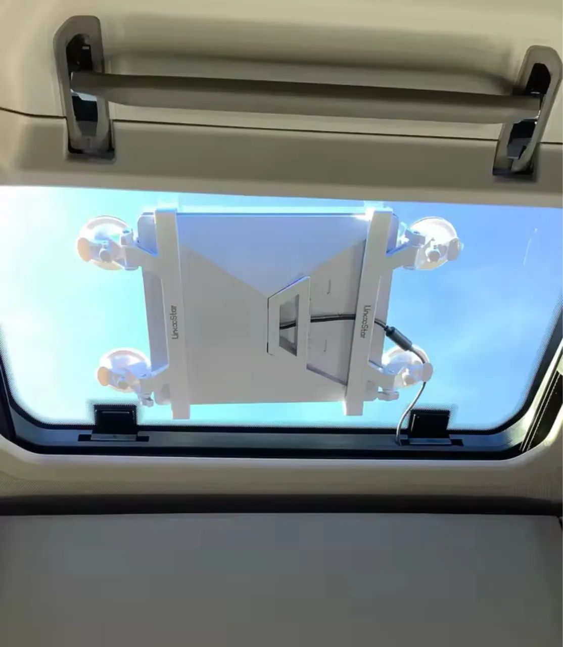 Suporte starlink mini - painel ou para-brisa original linkoostar  - Foto 3