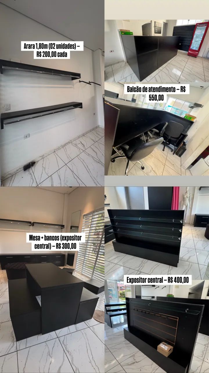 LOJA COMPLETA À VENDA - MÓVEIS + OPORTUNIDADE DE ALUGAR DIRETO COM PROPRIETÁRIO    - Foto 3