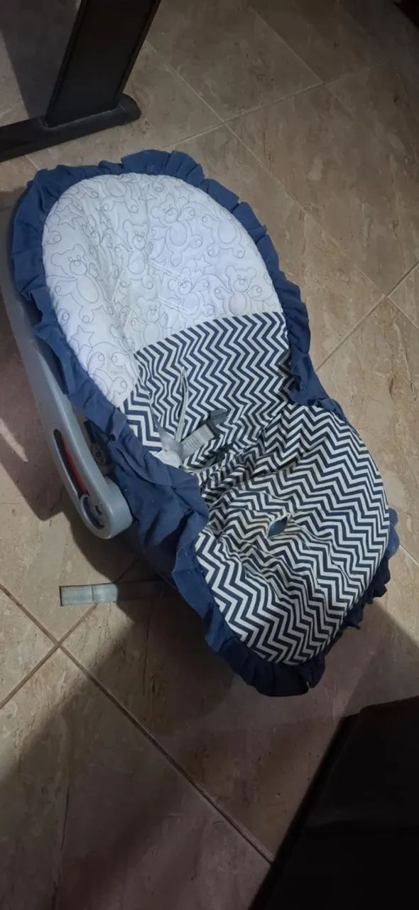 Cadeirinha de balanço e Bebê conforto  - Foto 4