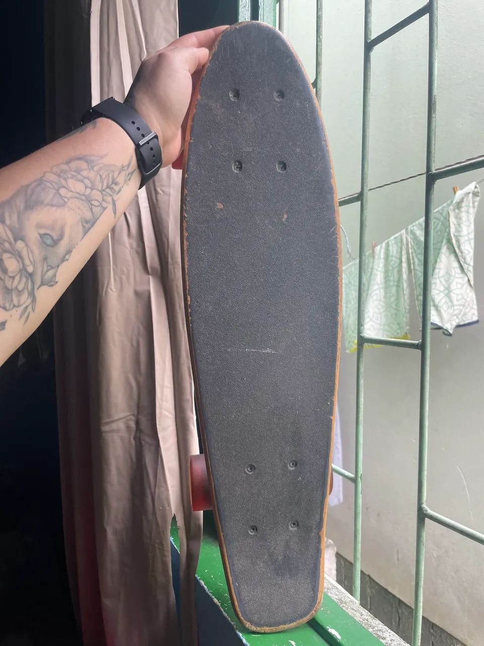Skate mini cruiser seven bambu 22 polegadas - Foto 4