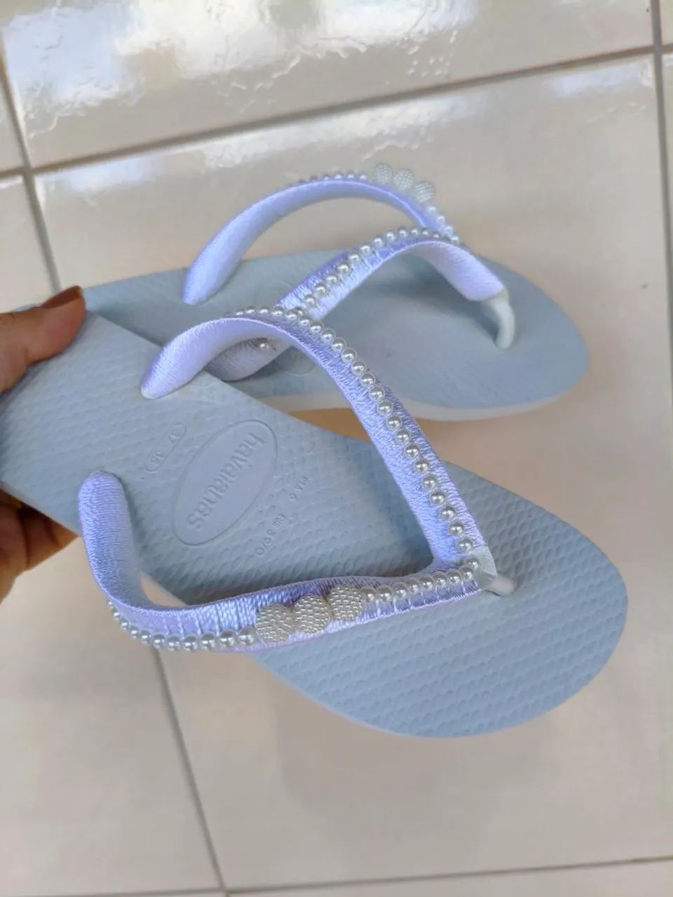 Sandália decorada 