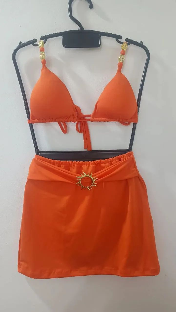 Conjunto biquíni mais saia - Foto 2