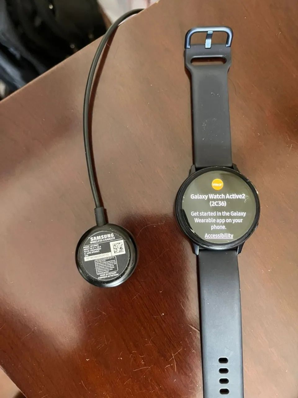 Relógio Samsung Galaxy Watch Active 2 Visor 44 mm Modelo R820 - Foto 2