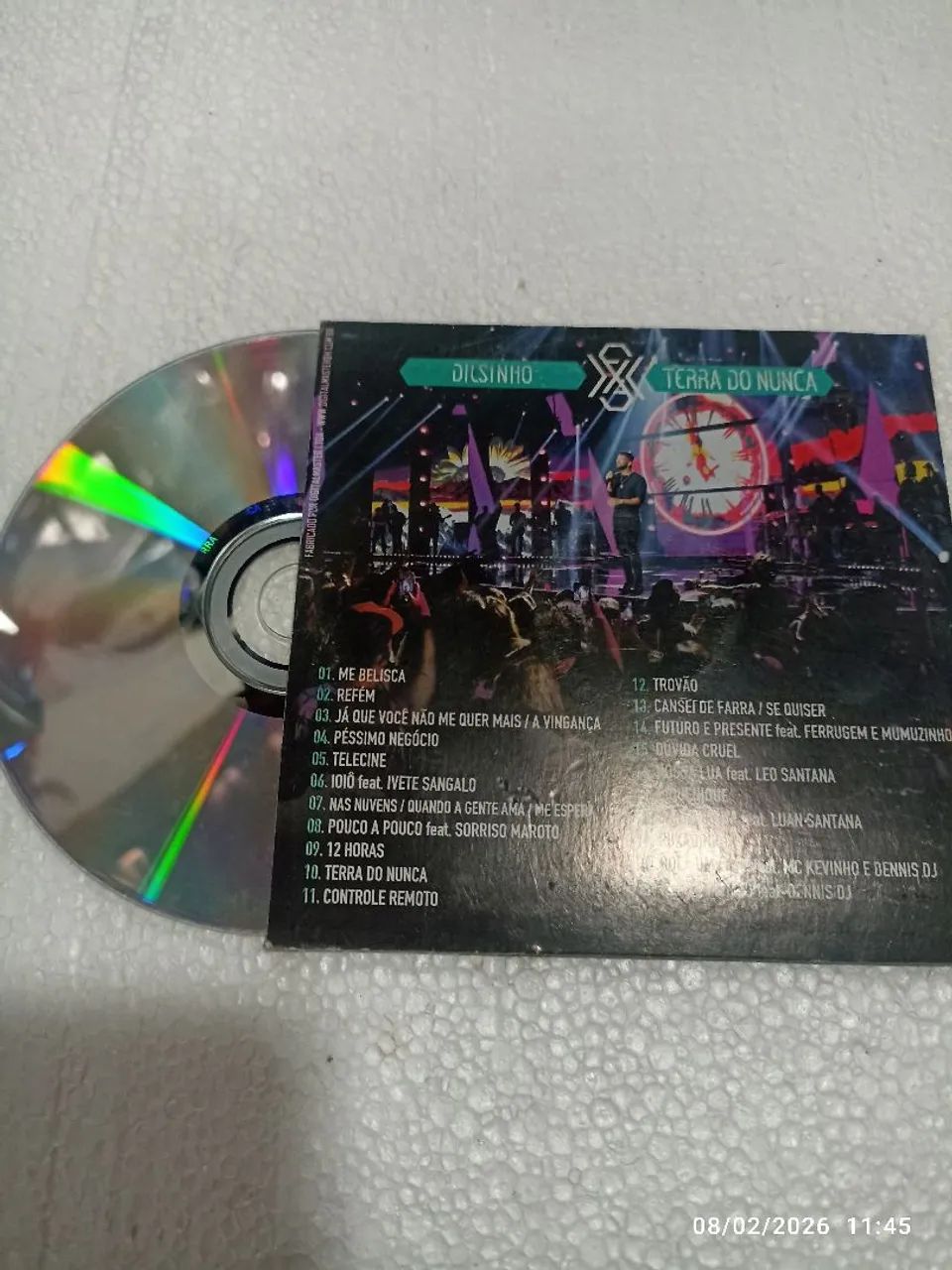 Cd Dilsinho terra do nunca - CDs, DVDs etc - José Pinheiro