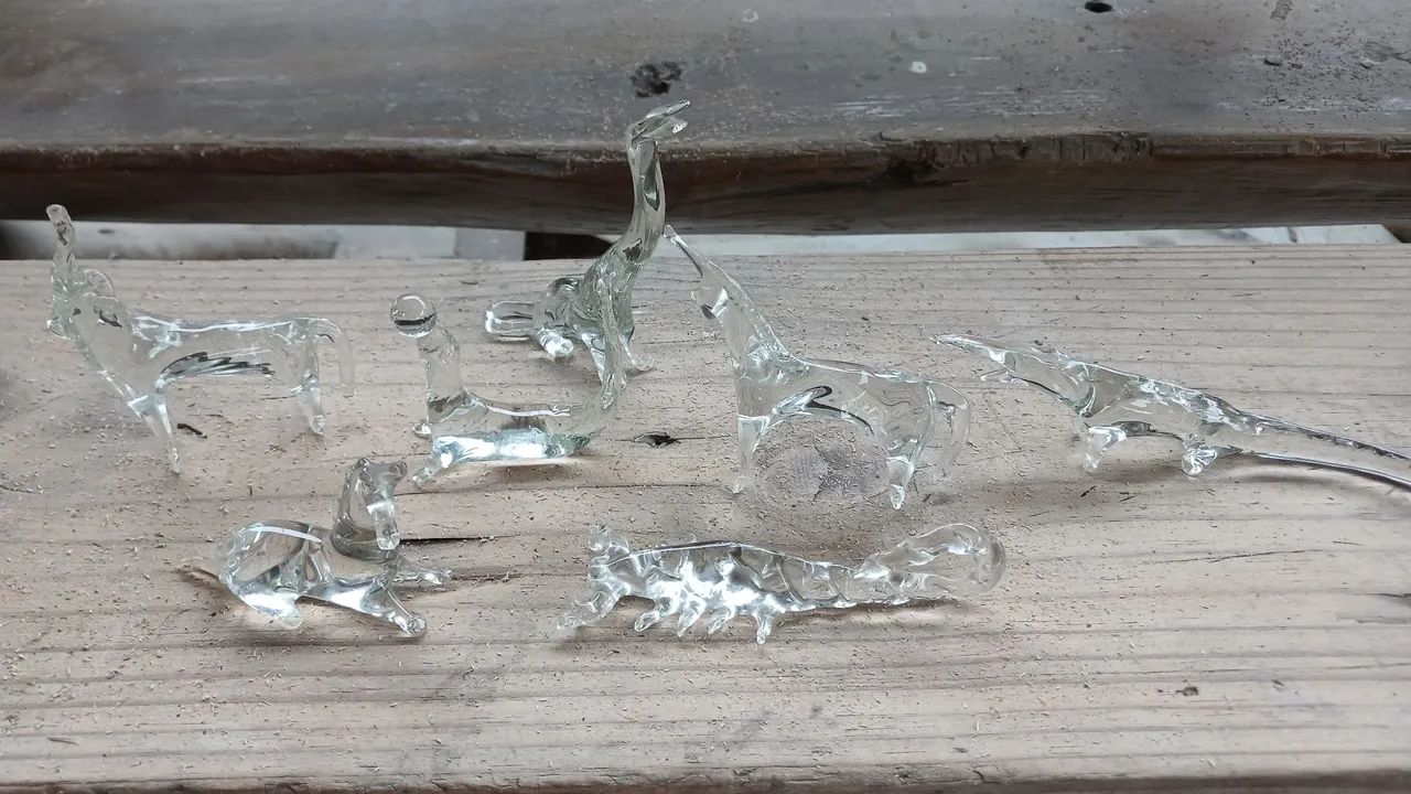 Relíquia de miniatura de vidro