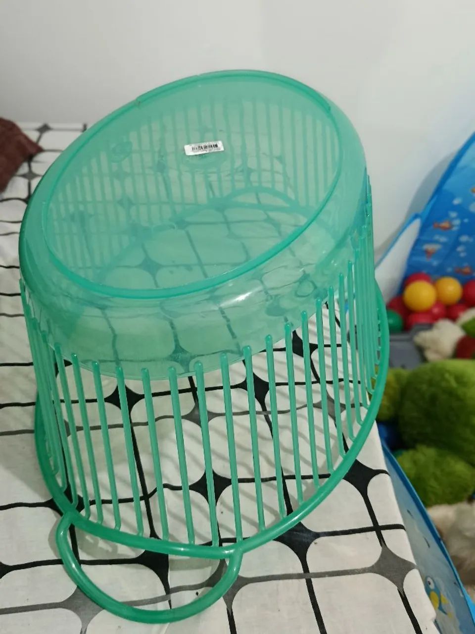 Cesta para roupas bebê 