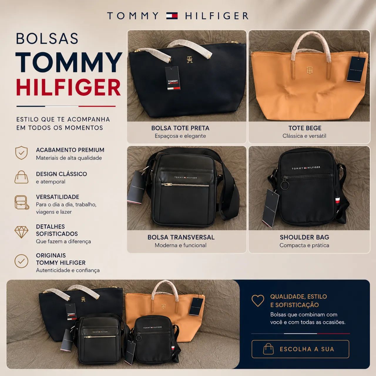 Bolsas Tommy