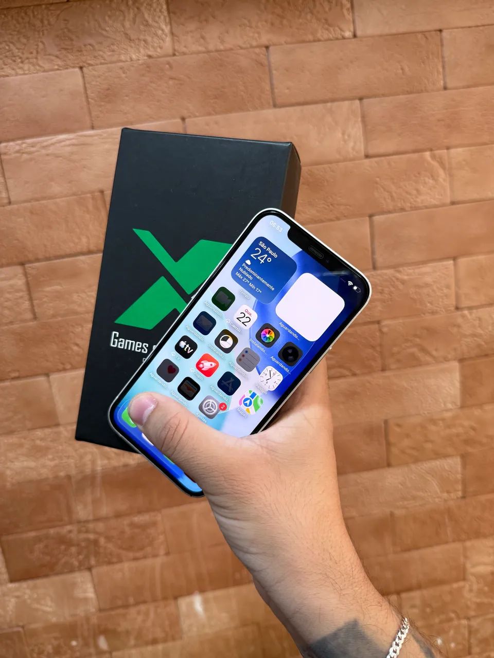iPhone 12 com garantia pronta entrega - custo benéfico  - Foto 4
