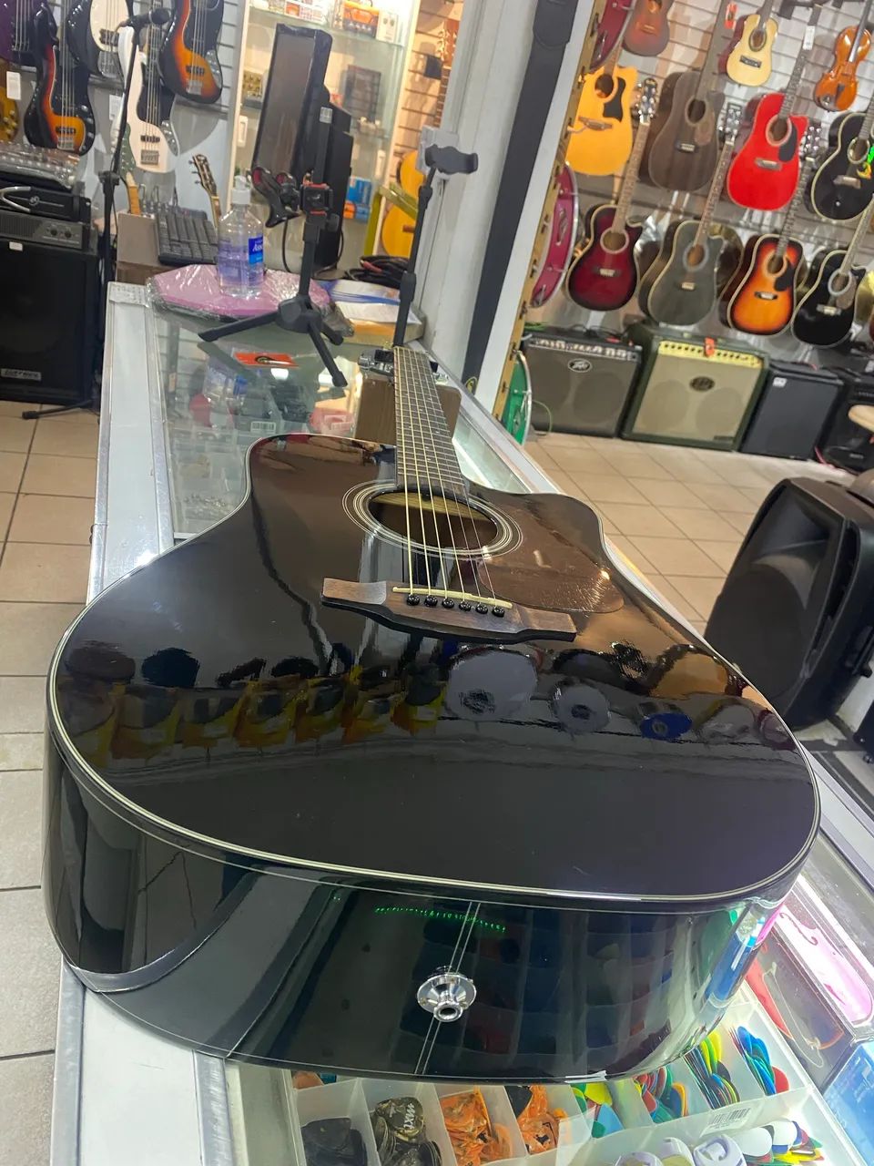 Violão Folk Takamini GD 15 com case