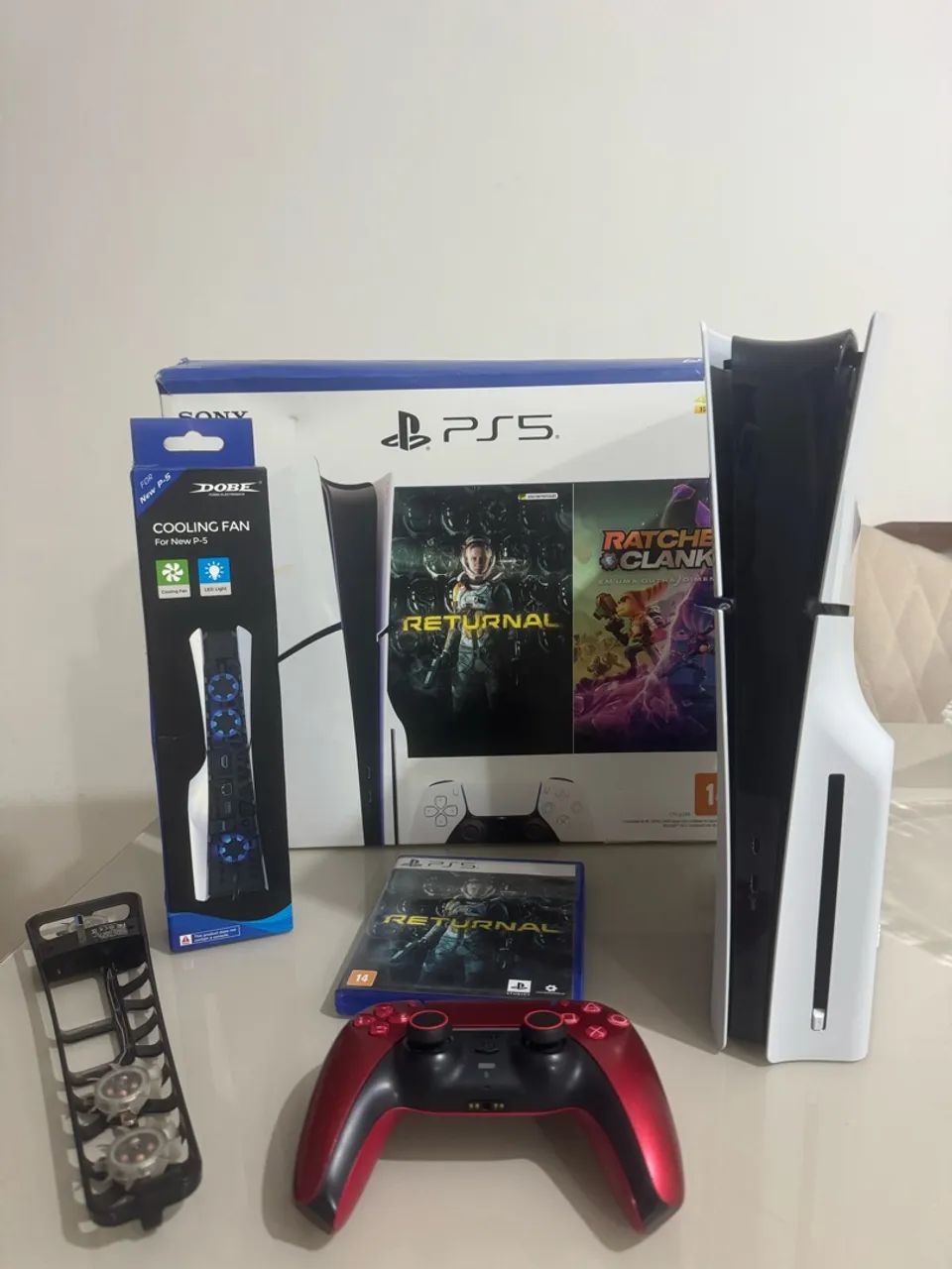 Ps5 slim com leitor completo