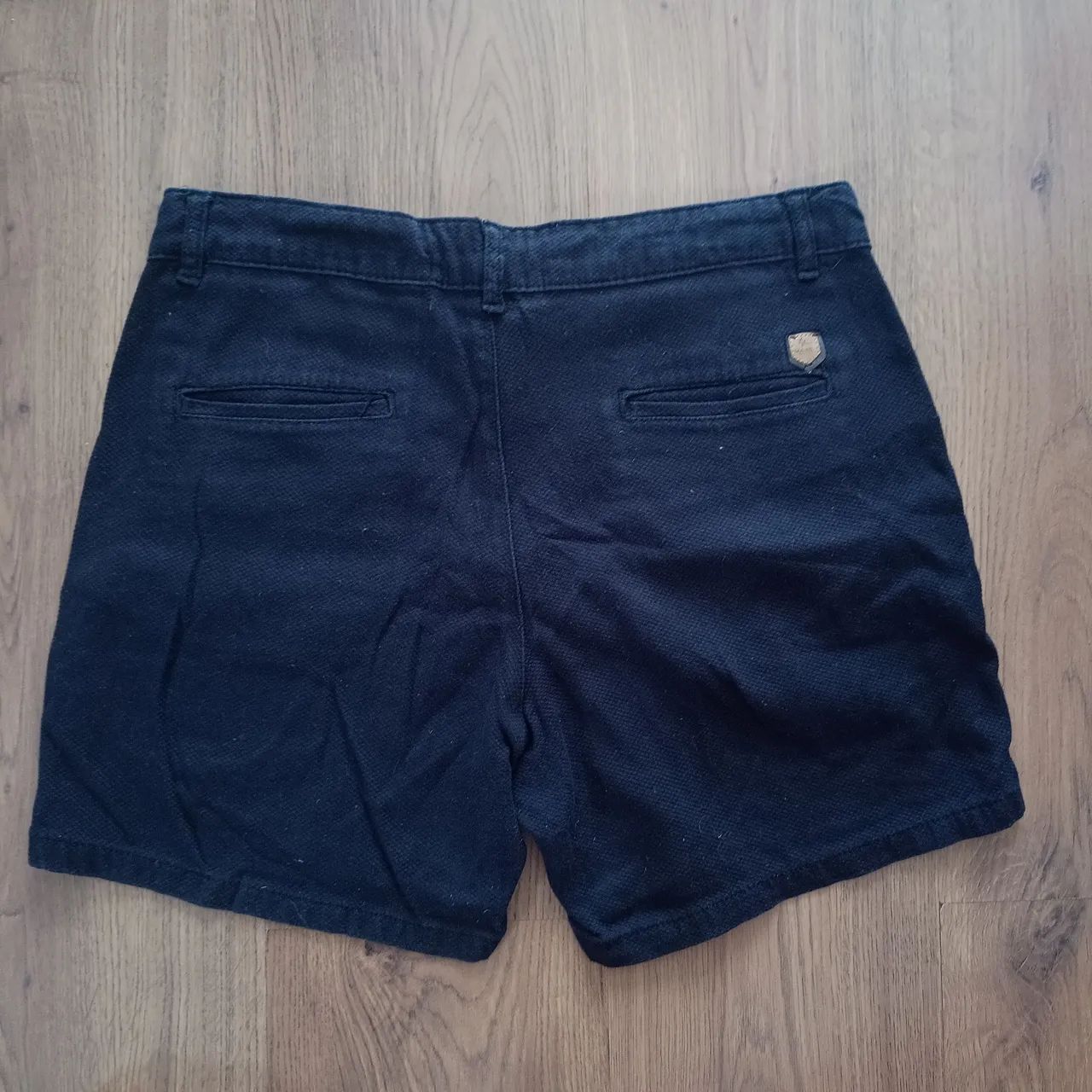 Bermuda slim masculina preta tamanho 42 - Foto 2