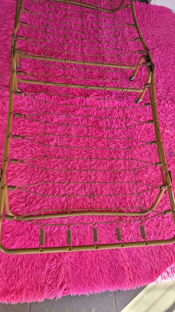 Cama dobrável vintage  - Foto 2
