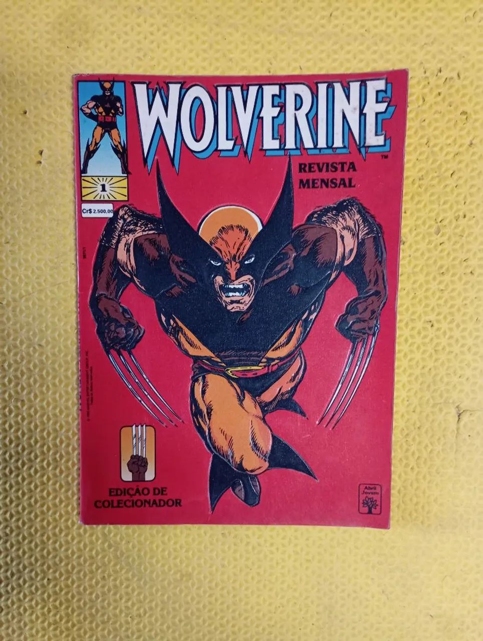 Gibi Wolverine número um da abril 