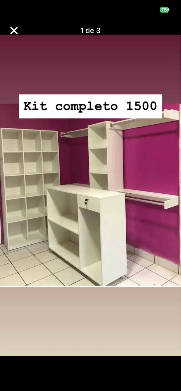 Vendo tudo para loja 