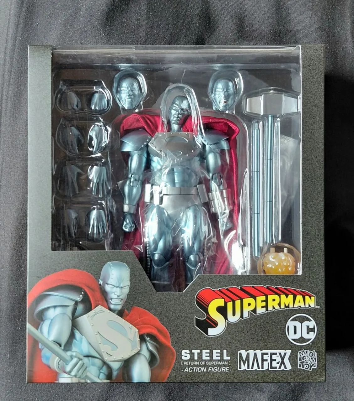Mafex - Steel (Lacrado)