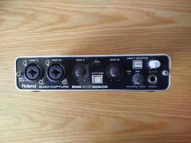 Interface de Audio Roland Quad-Capture UA-55 (Com Caixa Original)