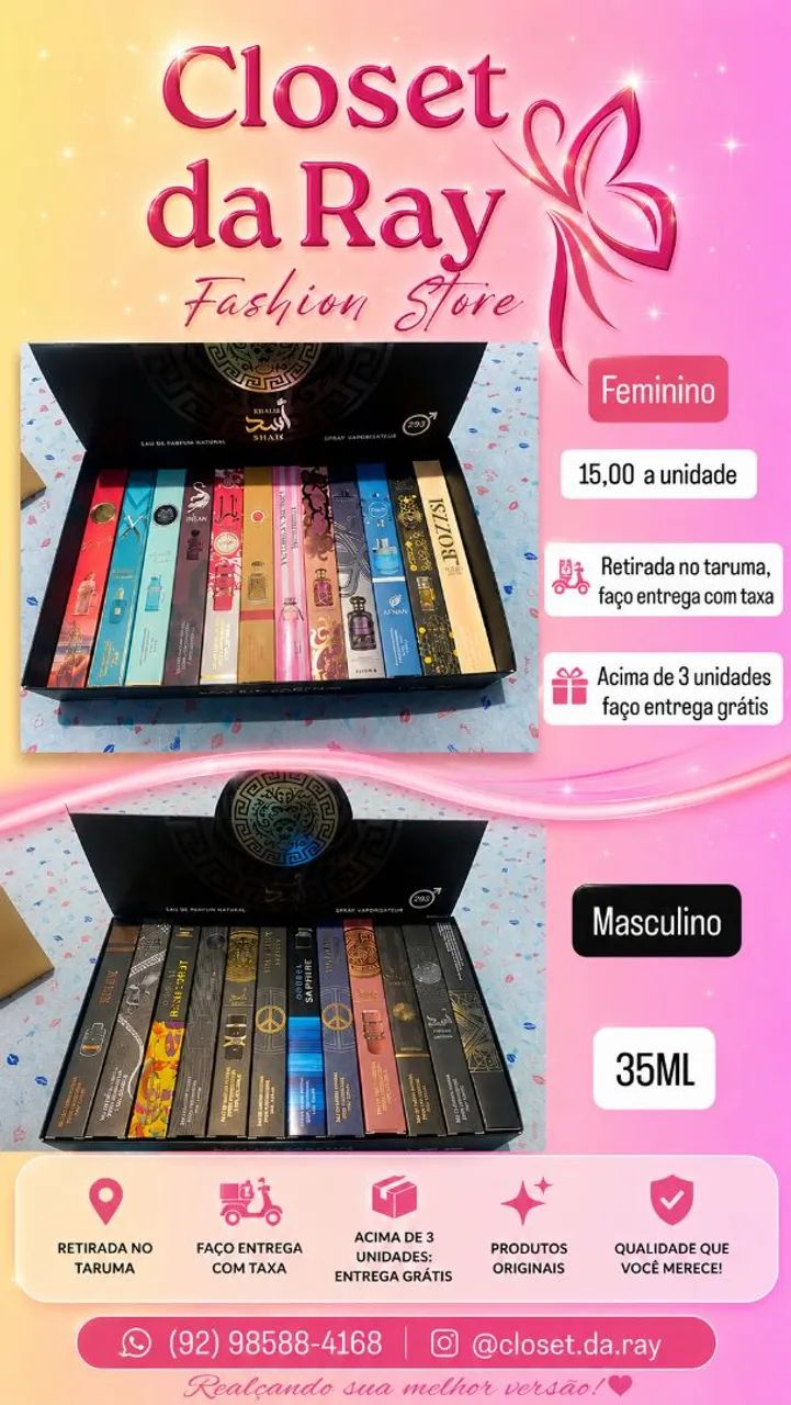 Perfumes de bolsa 35ml
