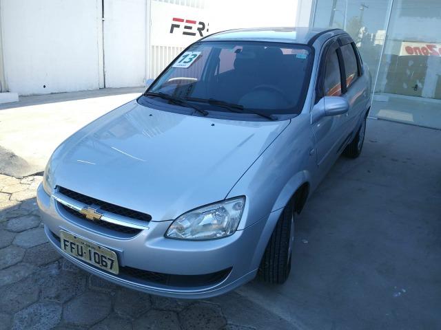 Corsa classic 2013 prata 1.0, ipva pago total - Foto 3