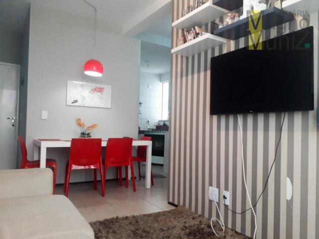 Apartamento com 3 dormitórios à venda por r$ 170.000 - mesejana - fortaleza/ce - Foto 4