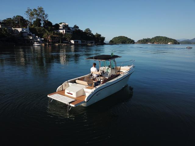 Lancha Fishing 265 - Mercruiser 5.0 V8 gasolina - Impecável - Foto 11