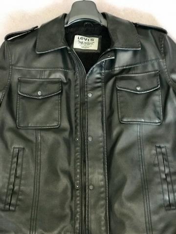 jaqueta de couro levis masculina preço