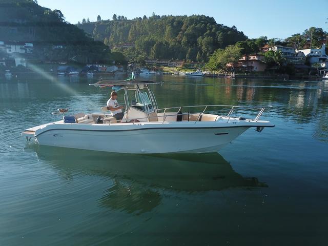 Lancha Fishing 265 - Mercruiser 5.0 V8 gasolina - Impecável - Foto 3