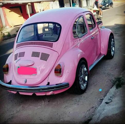 Fusca rosa vw 1973