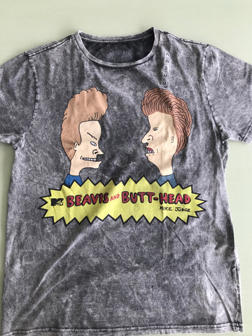 Camiseta Beavis and Butthead nova M - Foto 2
