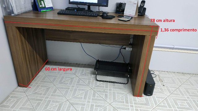 Mesas e gaveteiros escritorio - Foto 4