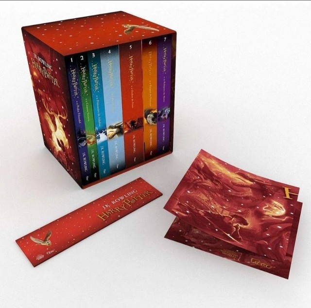 Box Livros Harry Potter - Edição Premium Coleção 07 Volumes