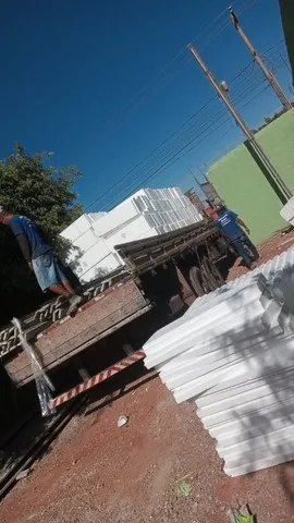 Laje concreto e bomba *