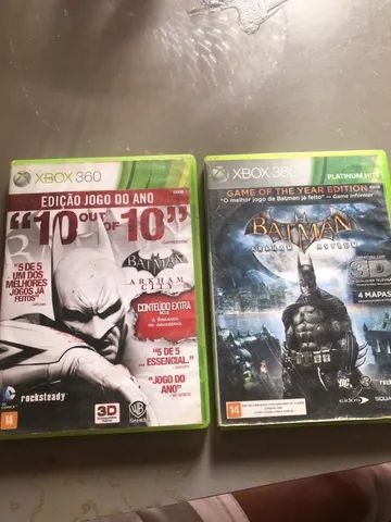 2 jogos do batman Xbox 360 - Videogames - São José de Ribamar