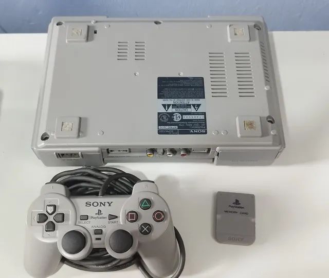 Console PlayStation 1 1001 Desbloqueado na Caixa Completo - Sony