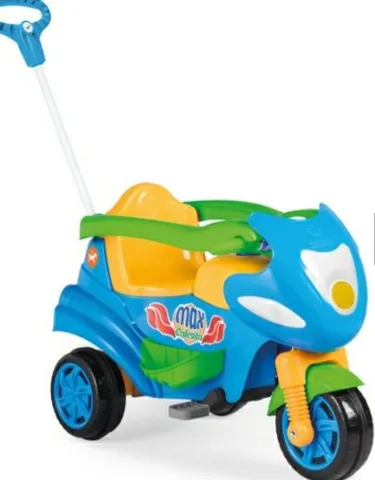 MOTO MOTINHA CARRINHO ANDADOR INFANTIL EMPURRADOR MOTOCA DE