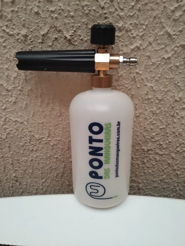 Bico Curto e Snow Foam Pressure Lav 1000 Com Sistema de Engate Rápido e  Registro - Ponto das Mangueiras