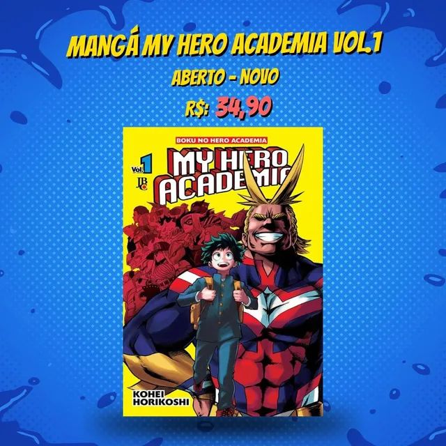 Boku no hero / my hero academia - Livros e revistas - Centro