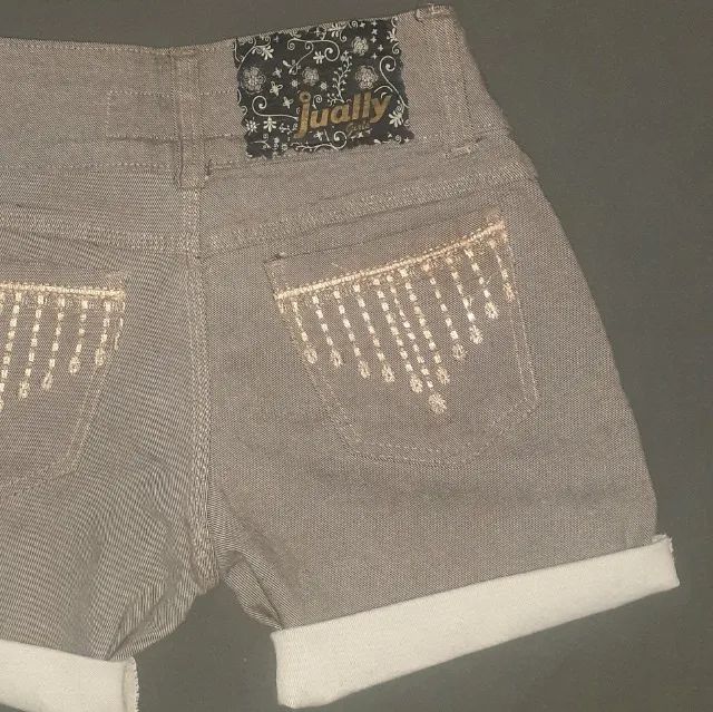 Short Jeans Feminino Tam. 34/36 - Foto 3