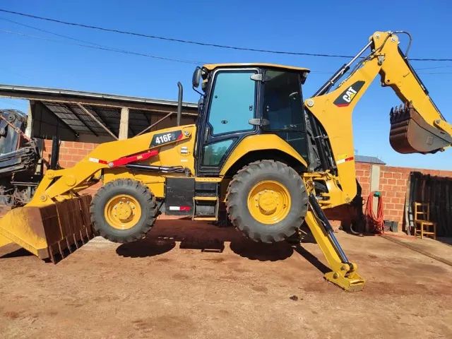 retroescavadeira caterpillar 416f2 ano 2021 - Foto 5