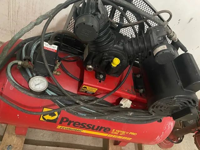 Compressor  pressure 100  litros  10 pés  - Foto 4