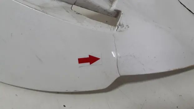 Carenagem Inferior Farol Triumph 675 13/14 Ori Detalhe 45918 - Foto 6