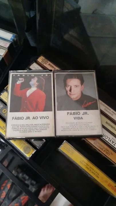 Cassetes FÁBIO JR. - Ao Vivo e Vida