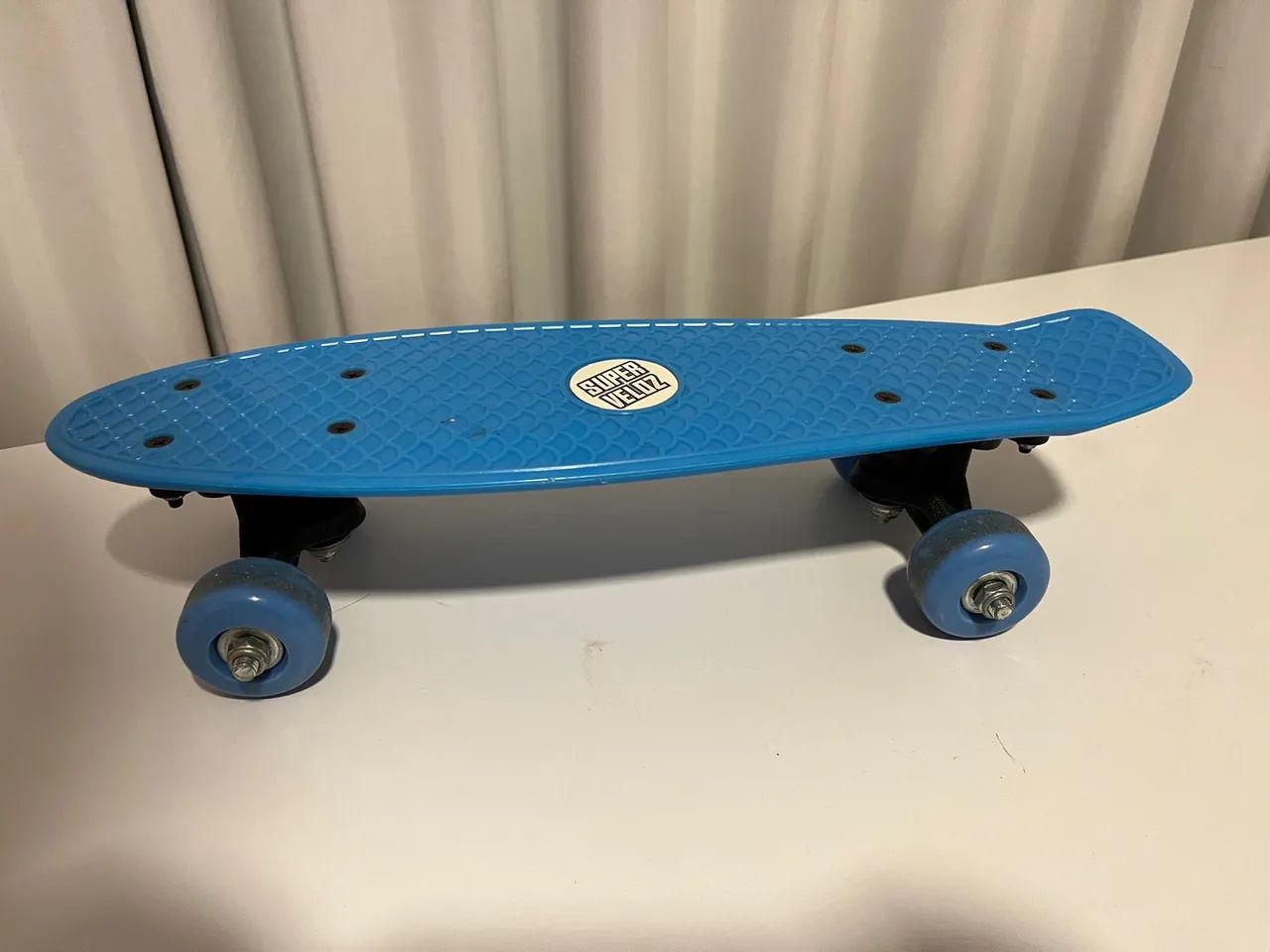  Skate infantil azul  menino ( até 50kg)  - Foto 2