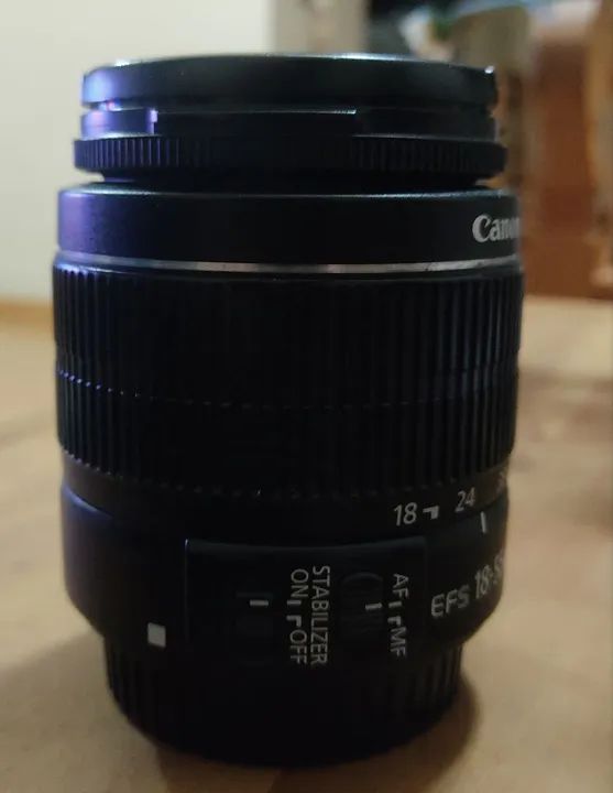 Lente Canon EFS 18-55mm Image Stabilizer - Foto 5